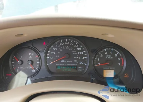 2000 Chevrolet Impala Ls z USA, uszkodzony, nr VIN 2G1WH55K8Y9281761